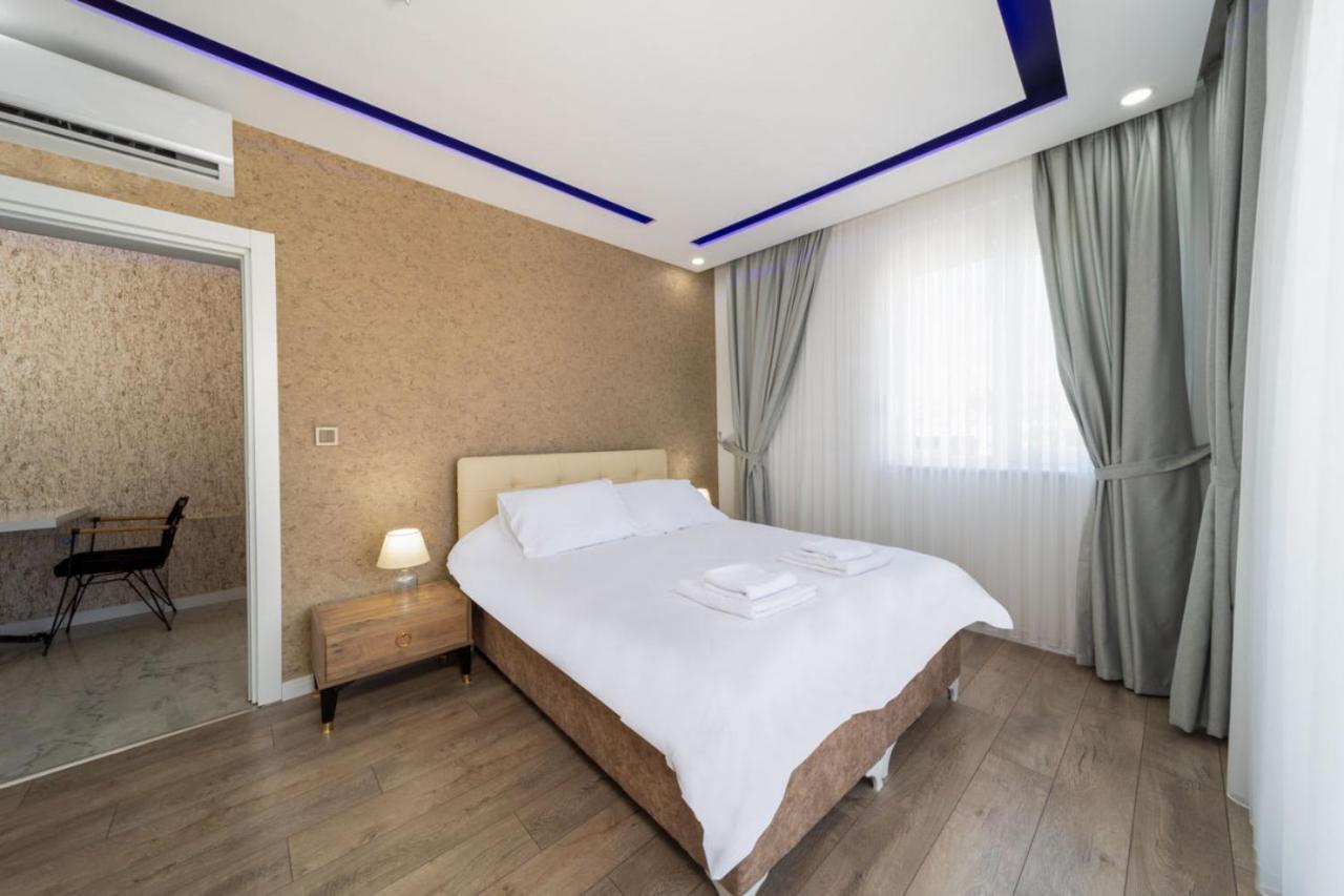 Modern And Central Duplex Apartment Near Beach In Анталия Екстериор снимка